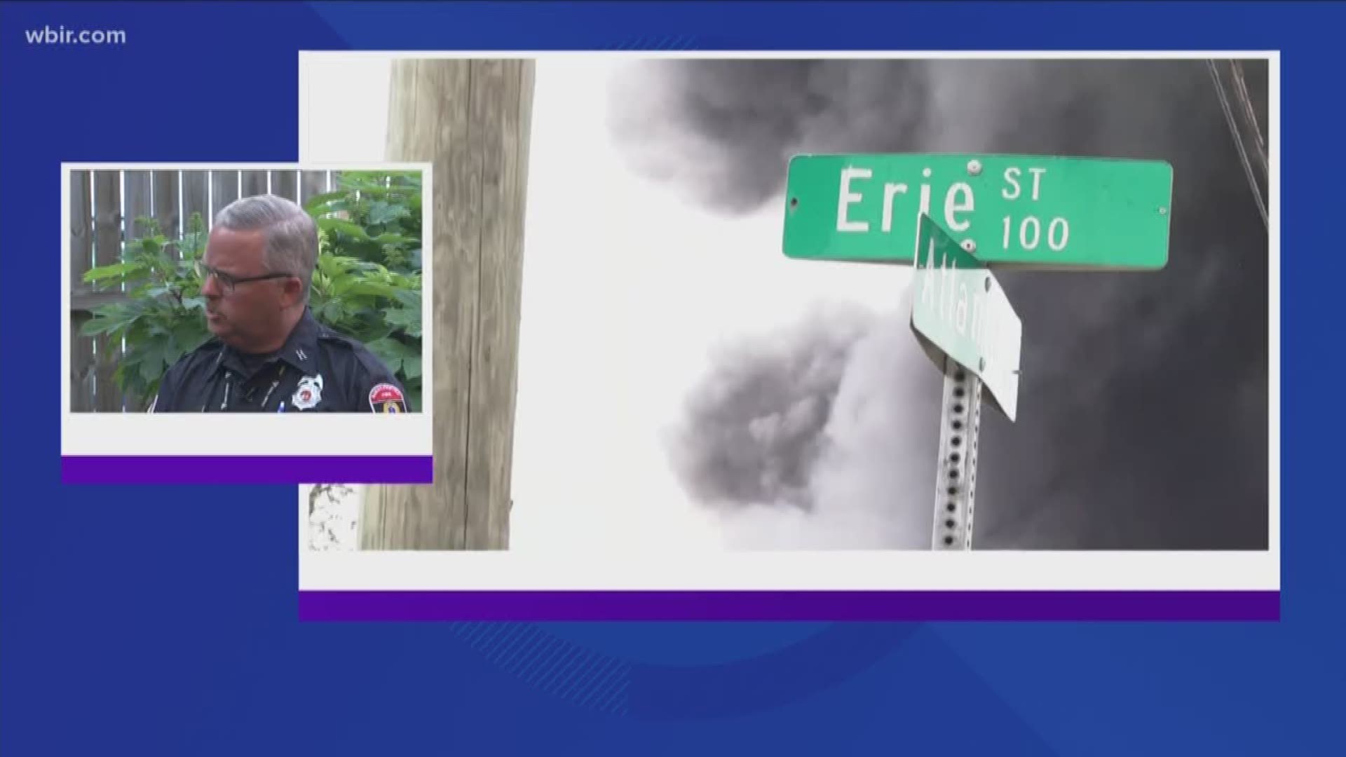 Bagwell said the massive plume of smoke will be the largest concern, and people in the immediate area of the fire should turn their A/C off.