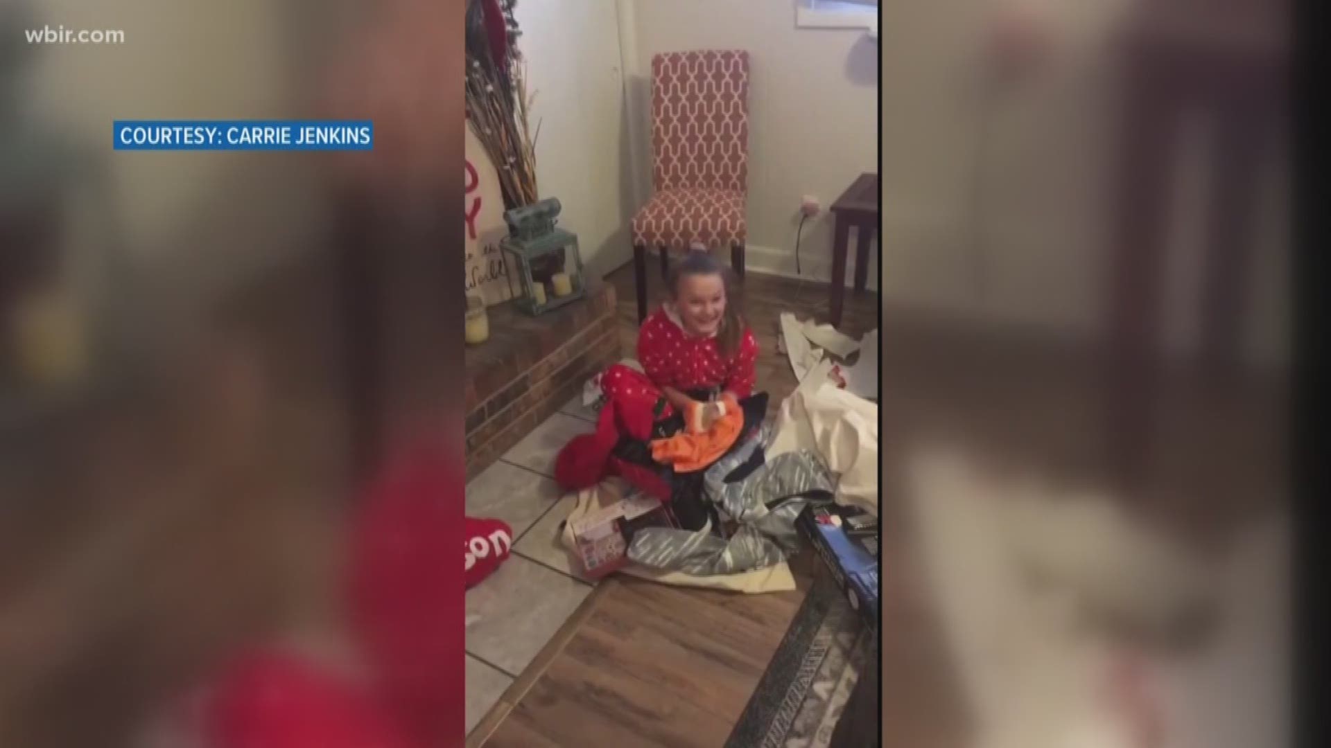 A young fan's Christmas Wish has now come true...after she received a jersey from her favorite Vol basketball player.