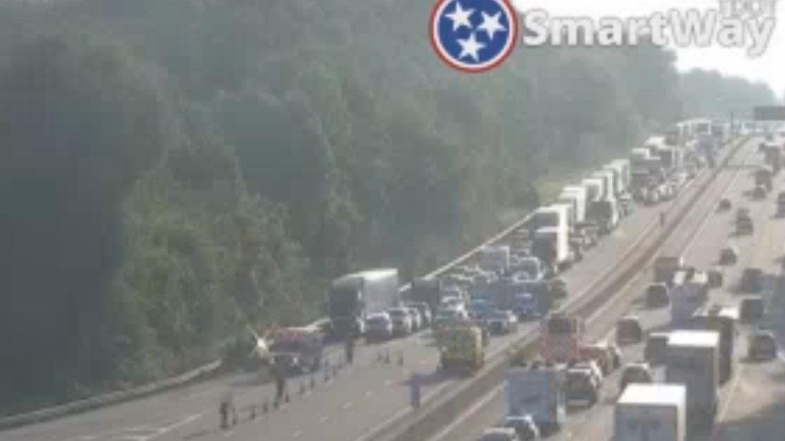 TDOT: I-40 East closed at Campbell Station Road after multi-vehicle crash, one lane of I-40 West blocked - Vimarsana News