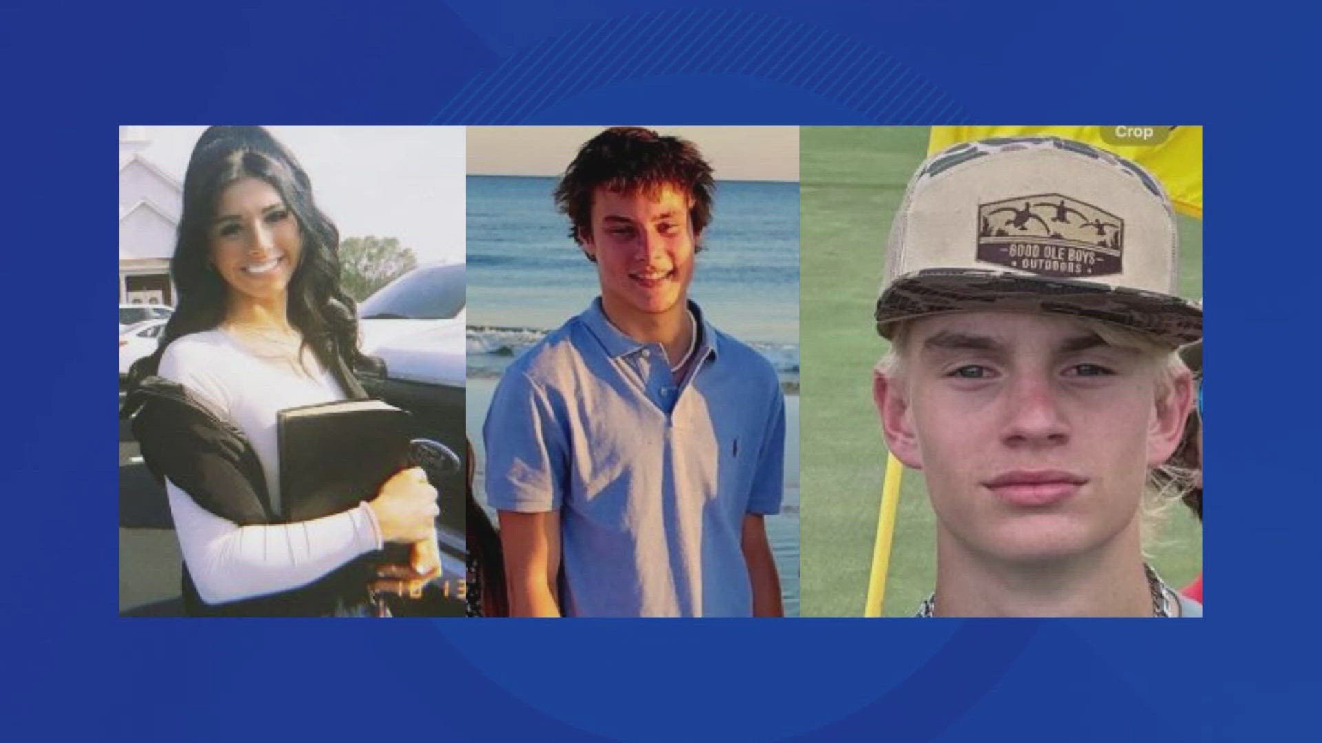 Ava Whitehead-Nitzband, Chase Rogan and Landon Brown were reported missing by their families on Saturday morning after leaving without permission on Friday evening. 