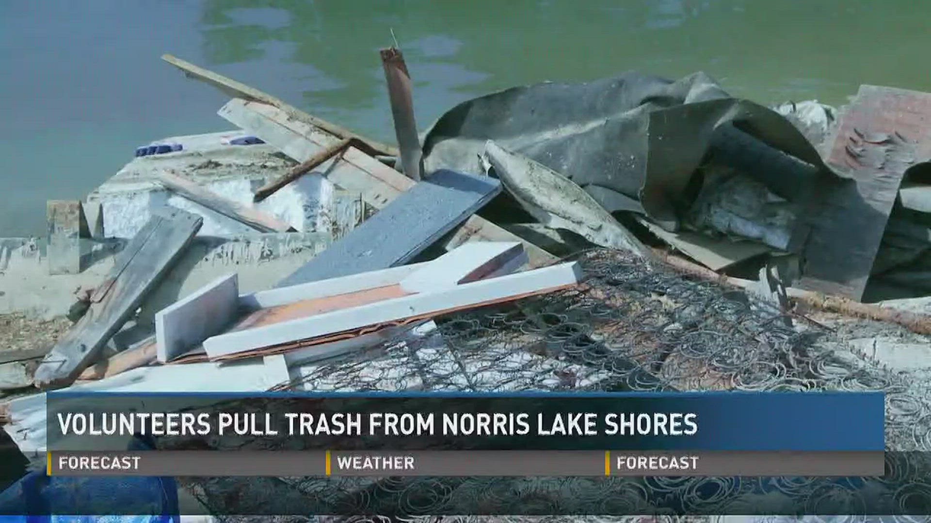 Volunteers keep Norris Lake clean, find odd trash.