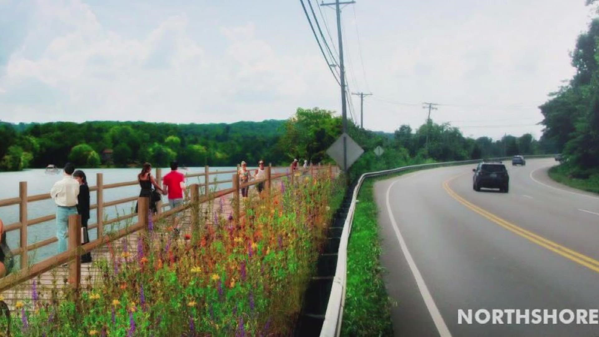 Crews are building more greenways and trails in the Farragut area as part of the project.
