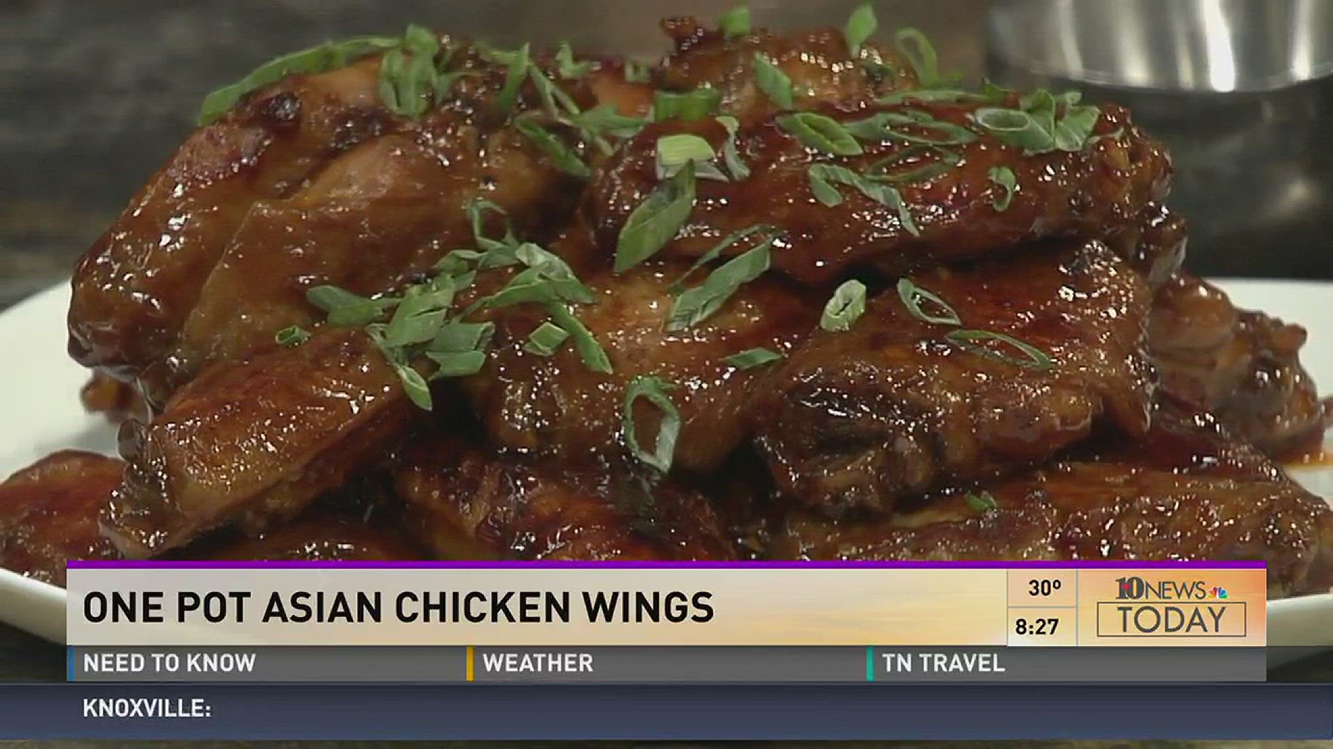 Chef Tim Joseph of Wok Chow makes One Pot Asian Wings.