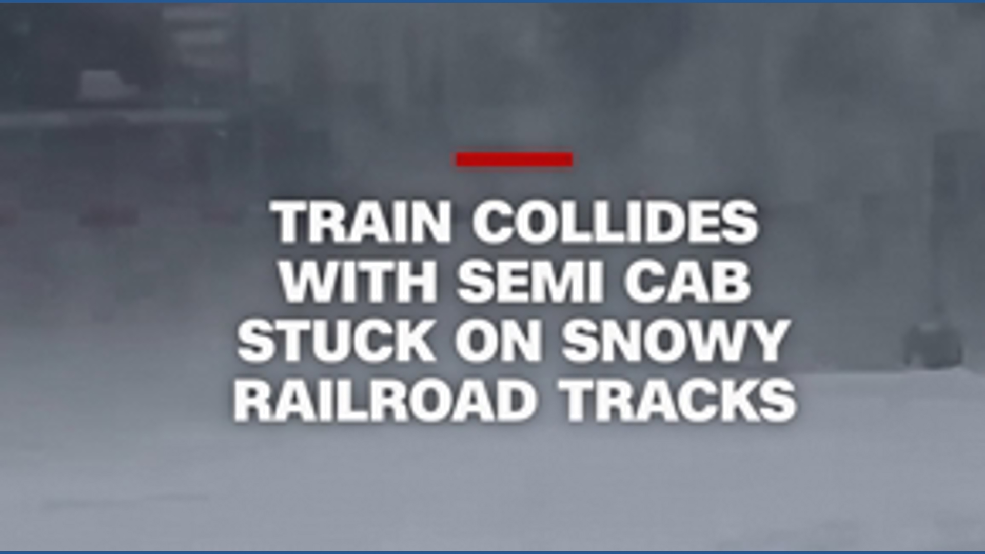 A train collided with a semi that was stuck in North Carolina | wbir.com