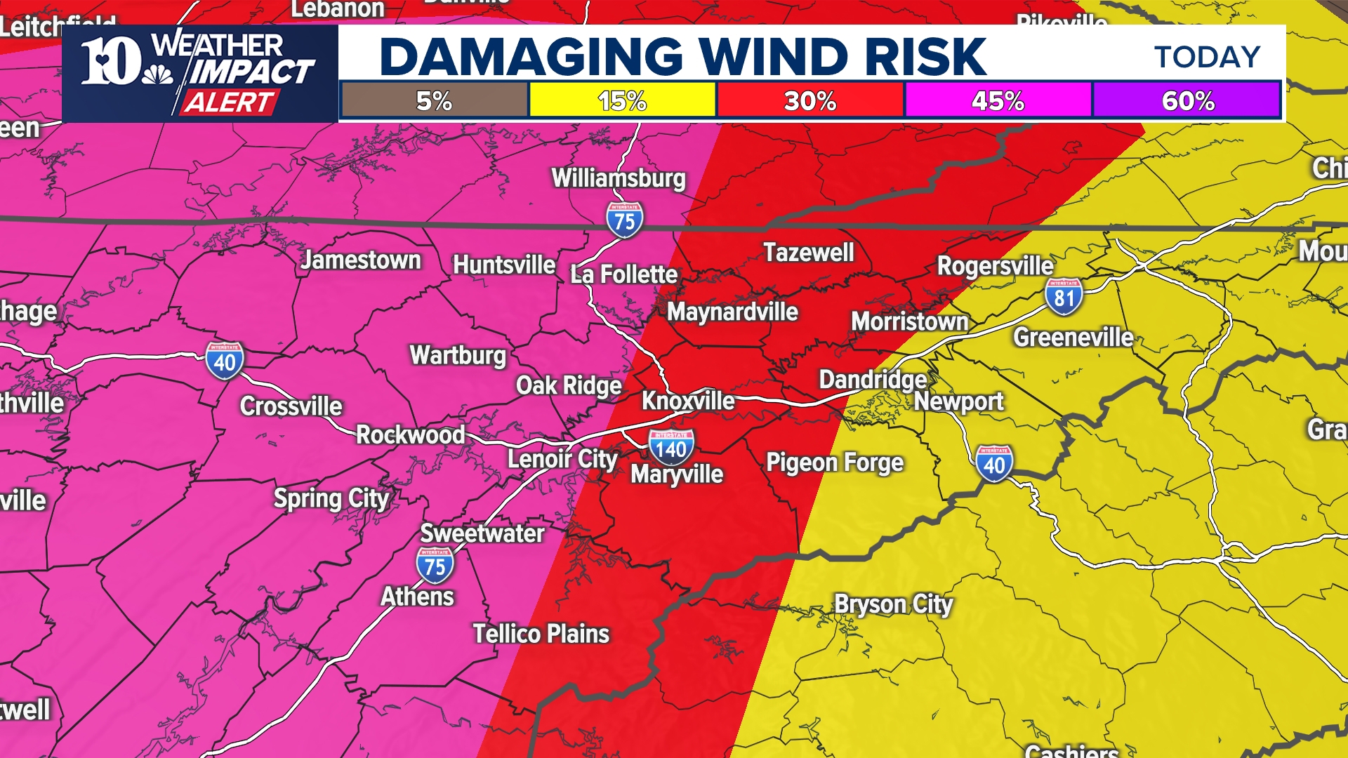 East Tennessee braces for severe storms Tuesday | wbir.com