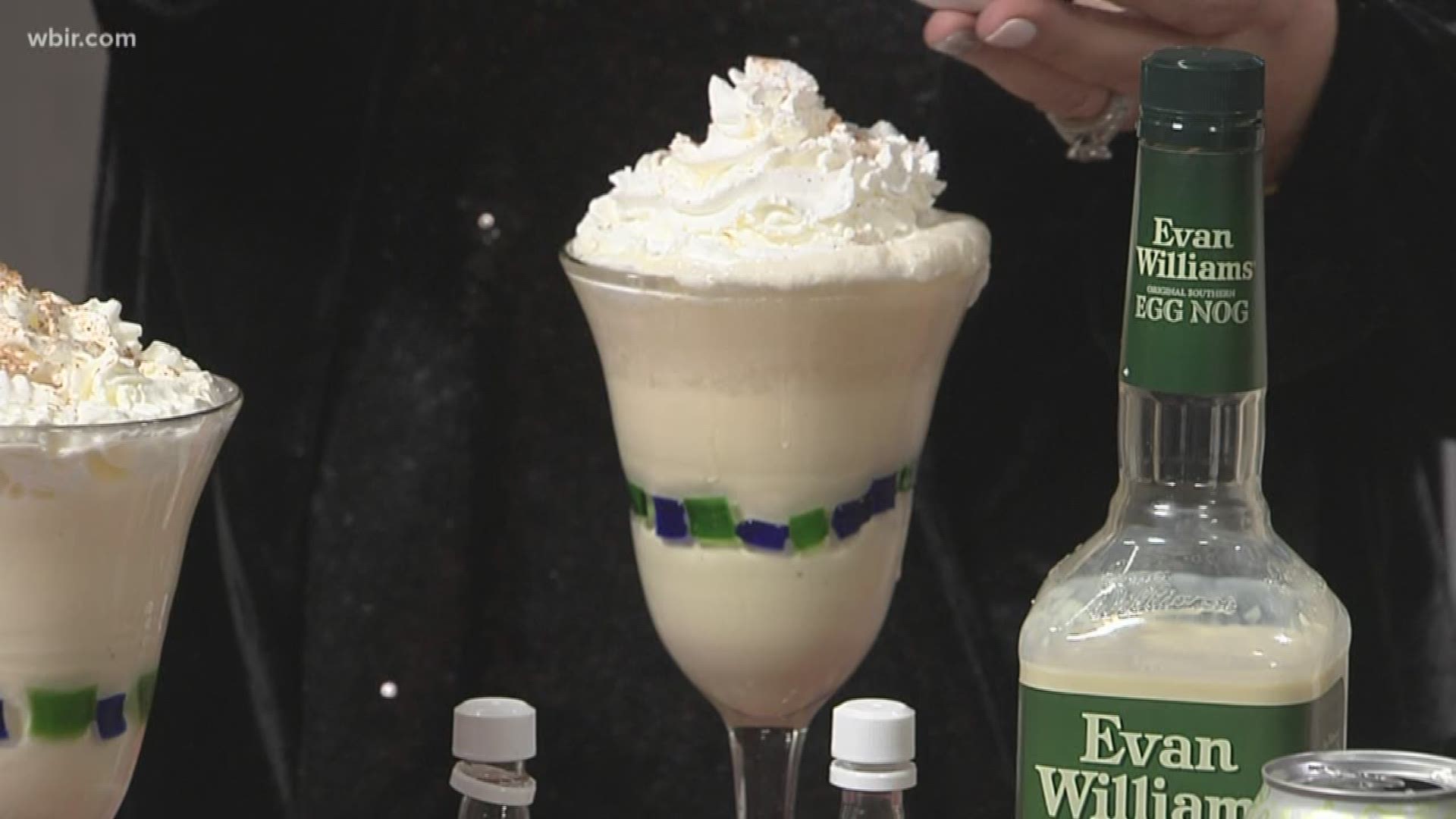 It's All So Yummy Cafe shows us how to make an eggnog shake.