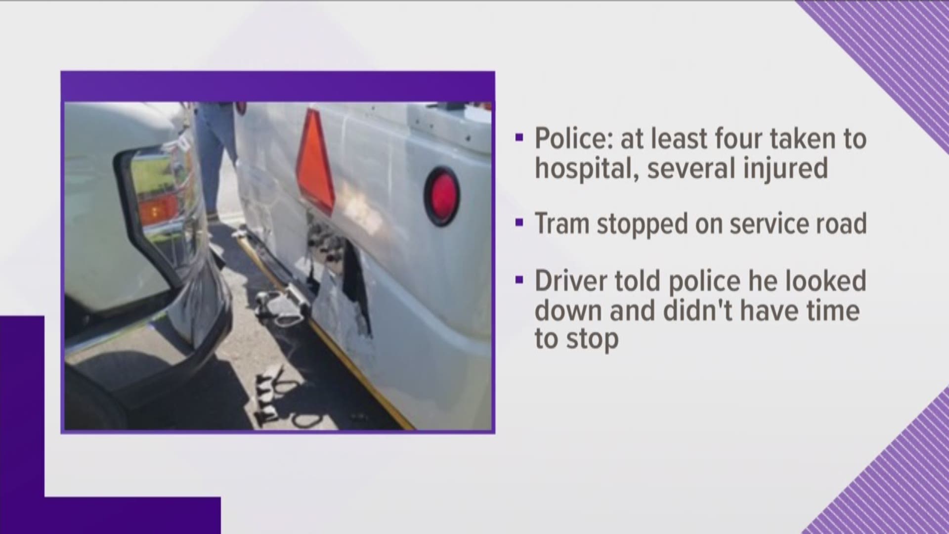 We are learning more tonight about about the injuries after a Dollywood tram crash that sent several people to the hospital.