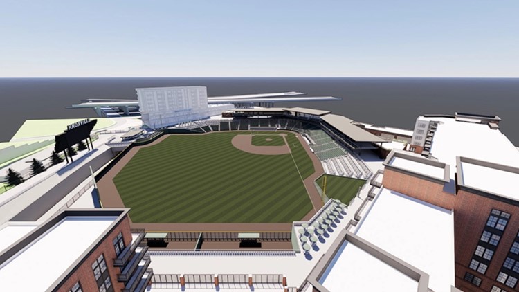 New renderings show baseball stadium in proposed 'GasWorx' District that  would link Ybor and Channelside