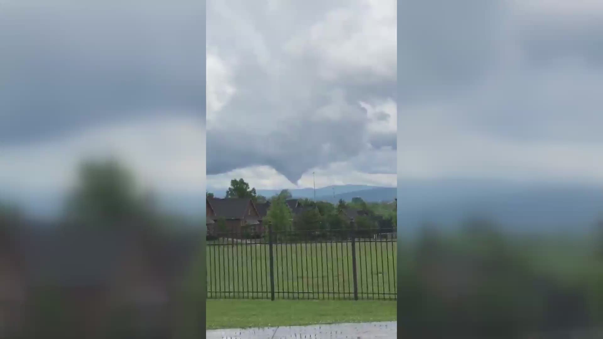 Great video showing what appears to have been a possible weak landspout. These form in totally different ways than typical tornadoes, and are usually VERY brief and VERY weak. With the atmosphere being so wet it's easier for this stuff to appear near the surface.