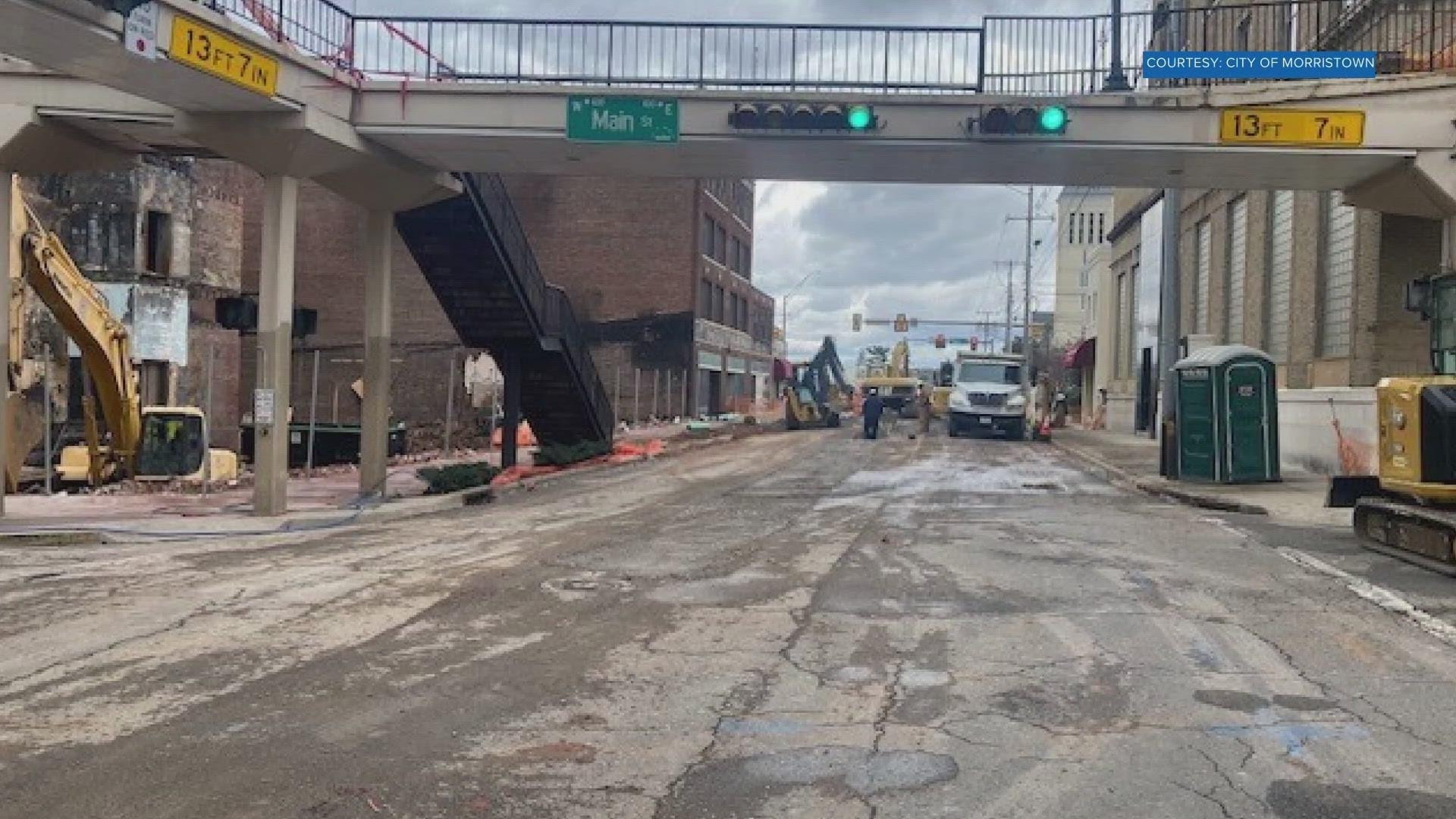 City officials said once road work is finished, the roads will reopen.