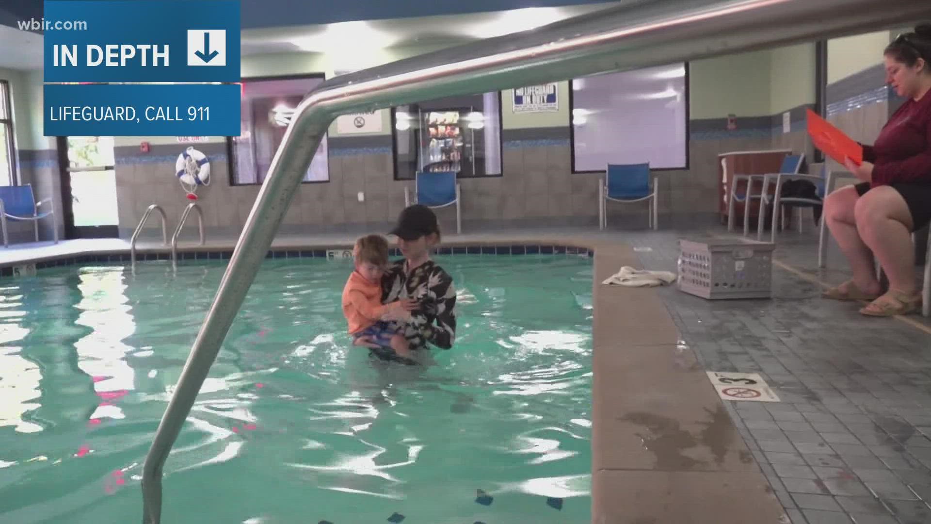 A certified infant swimming resource instructor said drowning is the leading cause of accidental death in children between 1 year old and 4 years old.
