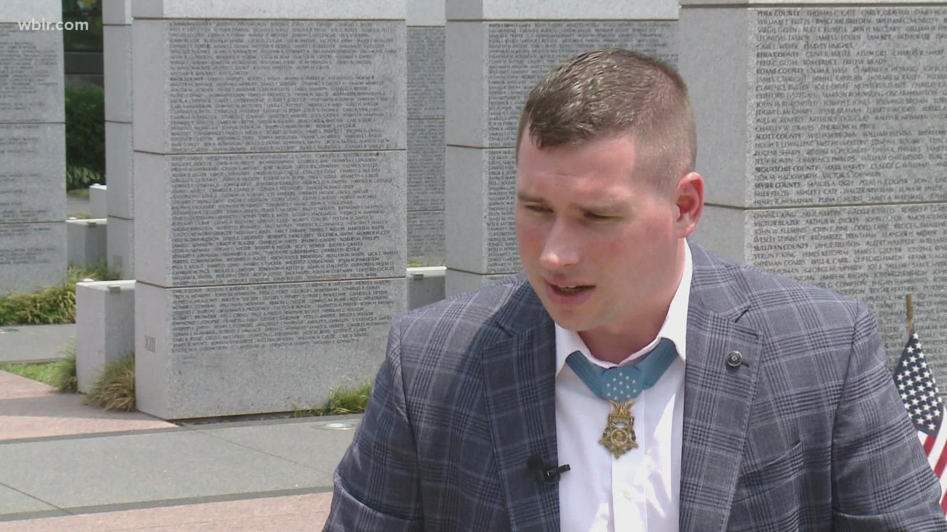 Kyle White was celebrated by an entire country for his heroism in battle, but the Medal of Honor recipient remembers November 9, 2007 as the worst day of his life.