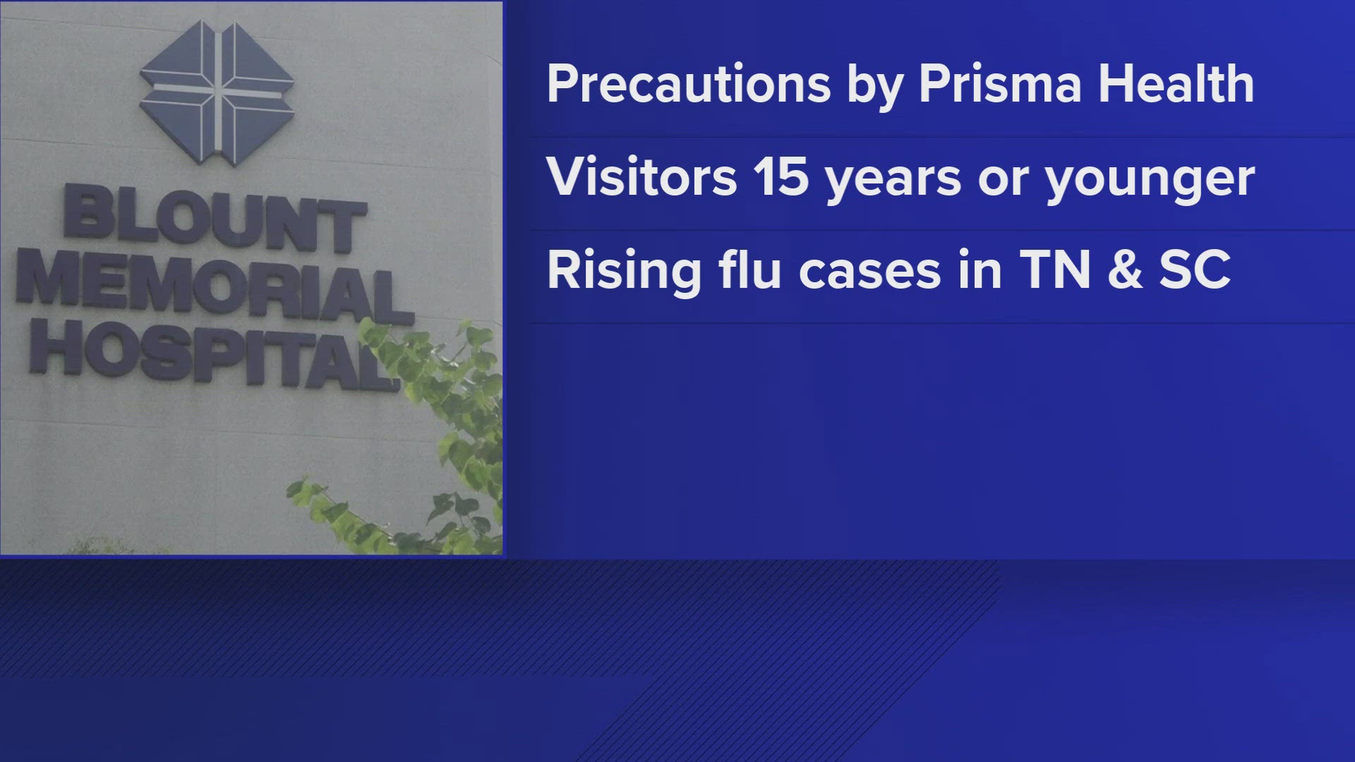 Prisma Health restricts hospital visits for those under 15 as flu cases ...