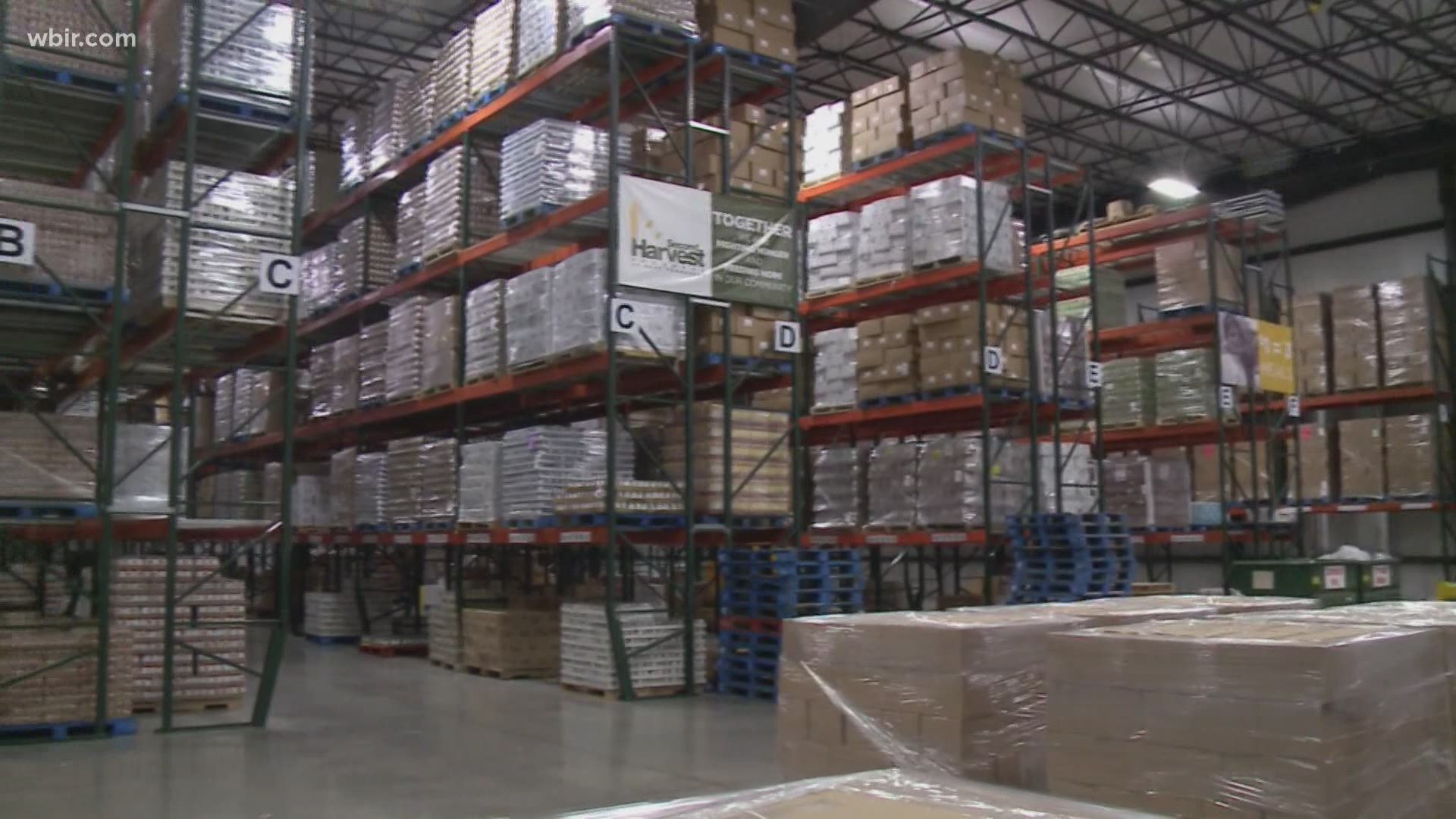 The need for food is still high. Second Harvest is still accepting donations or you can volunteer at their warehouse in Maryville.