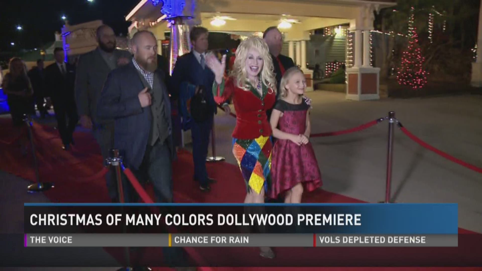 Nov. 22, 2016: The red carpet rolled out  at Dollywood as Dolly Parton, her family and cast members gathered together to see their hard work come to life in the new movie "Christmas of Many Colors."