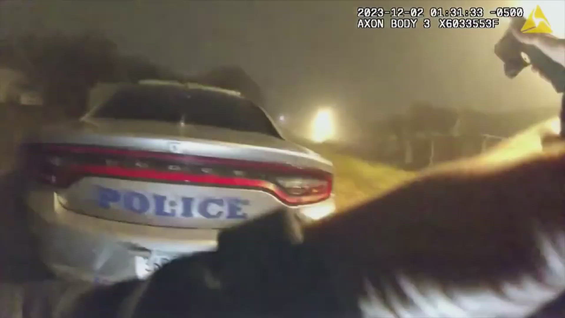 Knoxville Police released the video today. It shows Officer Arim Ismail responding to a call ON Pemmbrooke Shire Lane in West Knoxville earlier this month.