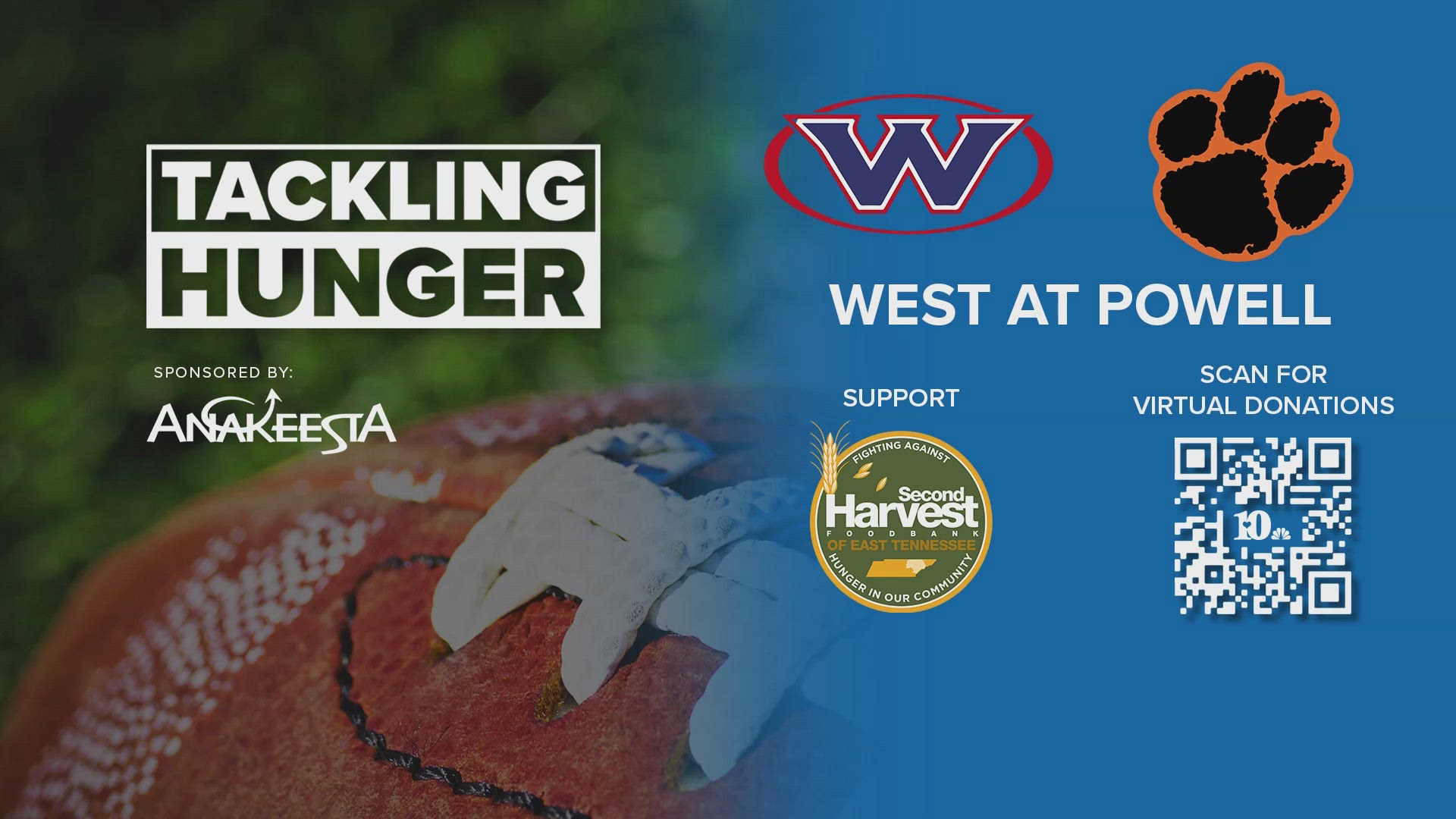 This Friday marks the last gameday of our 2024 10Tailgate season, and we want your help to reach our donation goal for the Second Harvest Food Bank! 