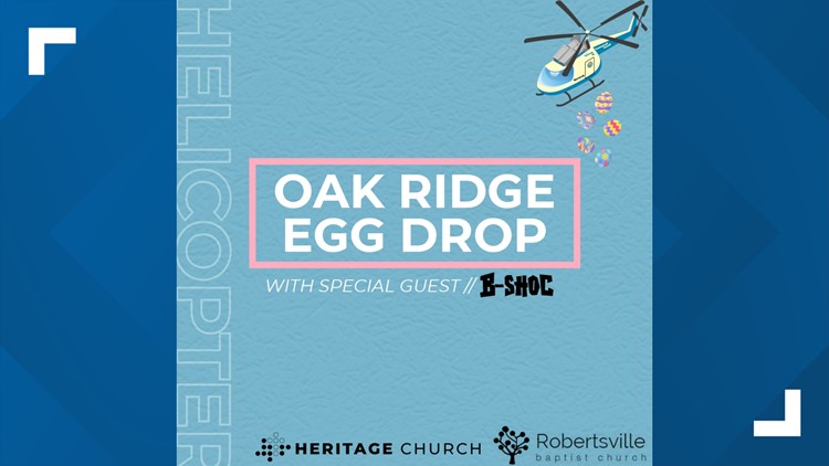 Around 20,000 eggs to fall from the sky on Saturday in Oak Ridge during Easter celebration