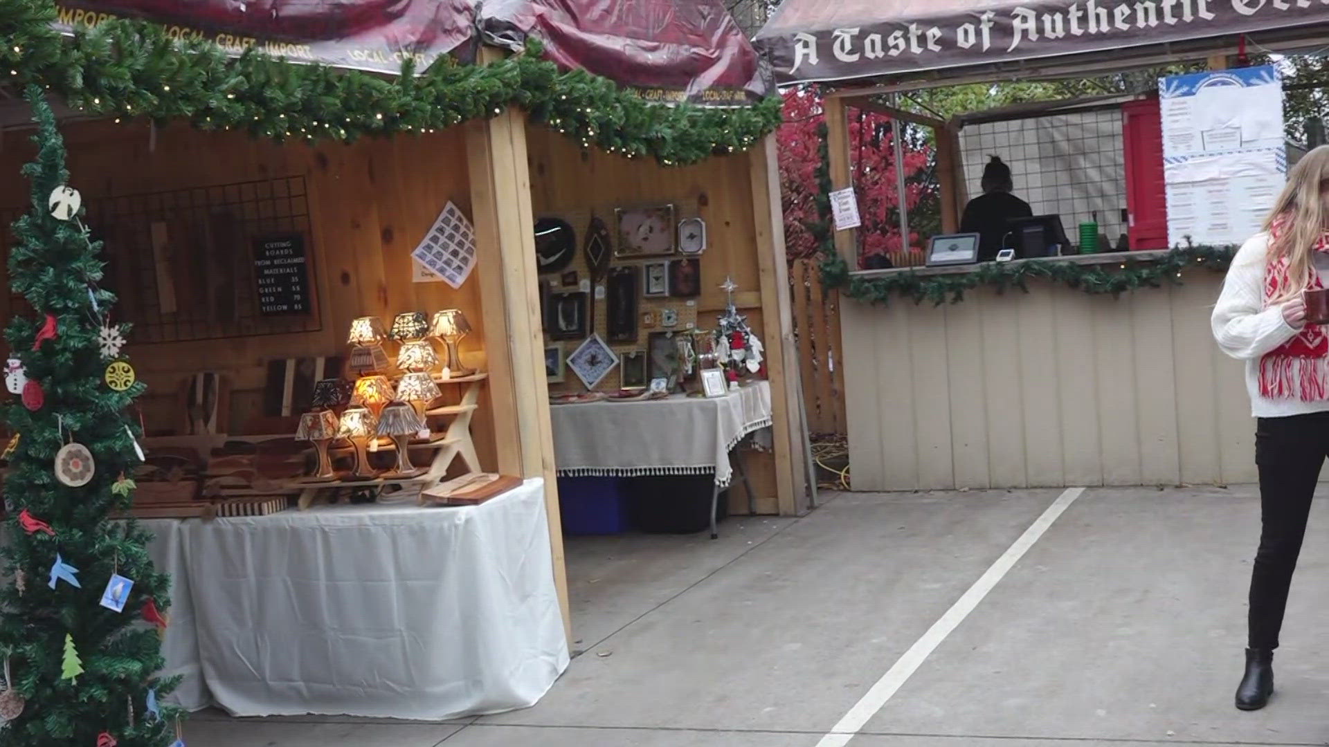 Schulz Brau in North Knoxville hosts a Christmastime market every year.