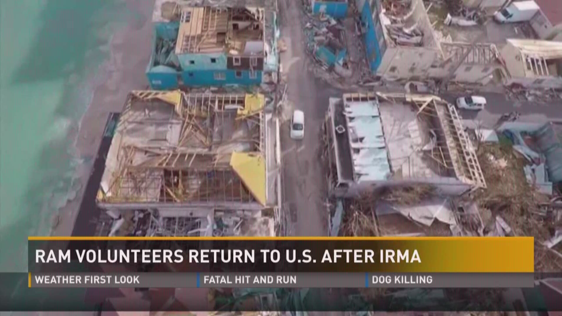 RAM volunteers return to the U.S. after Hurricane Irma.