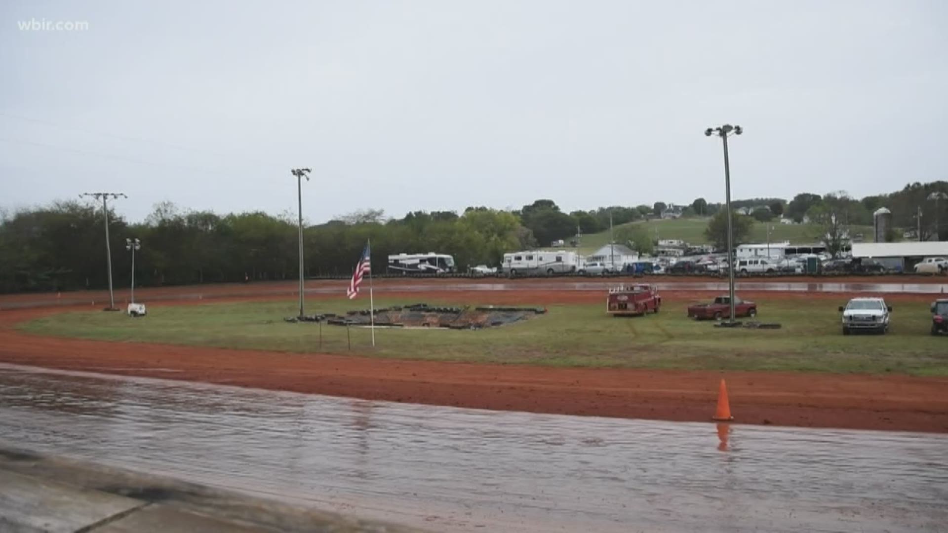 The owner said the land they were leasing was sold to a storage facility company forcing him to close the track for good.