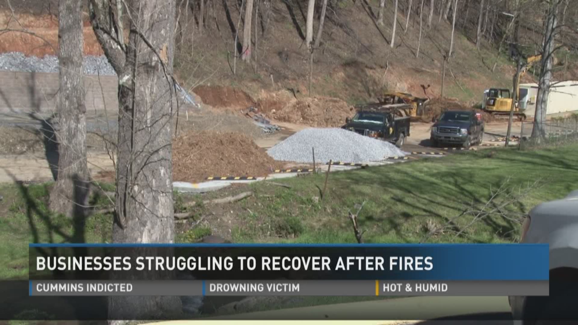 Sevier county businesses are struggling to recover after the wildfires. However, they remain optimistic.