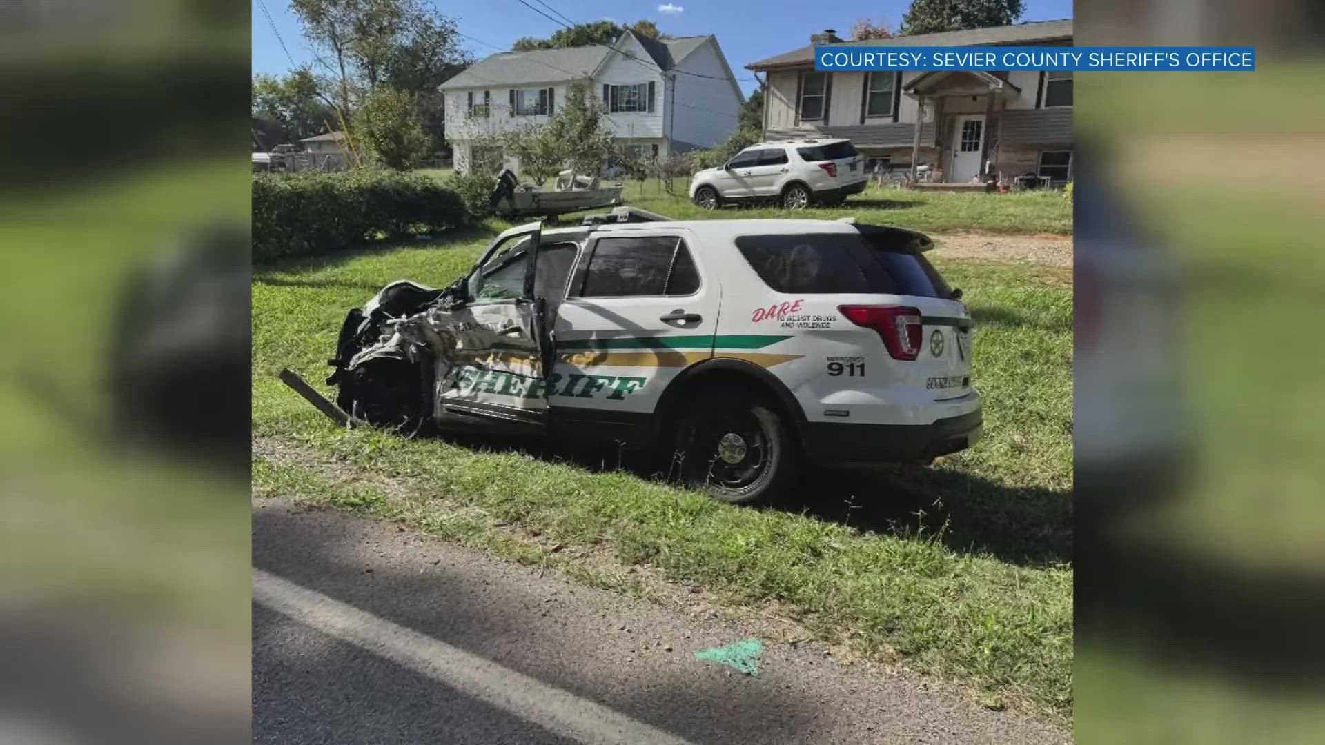 2 charged after 'near head-on collision' with Sevier County deputy ...