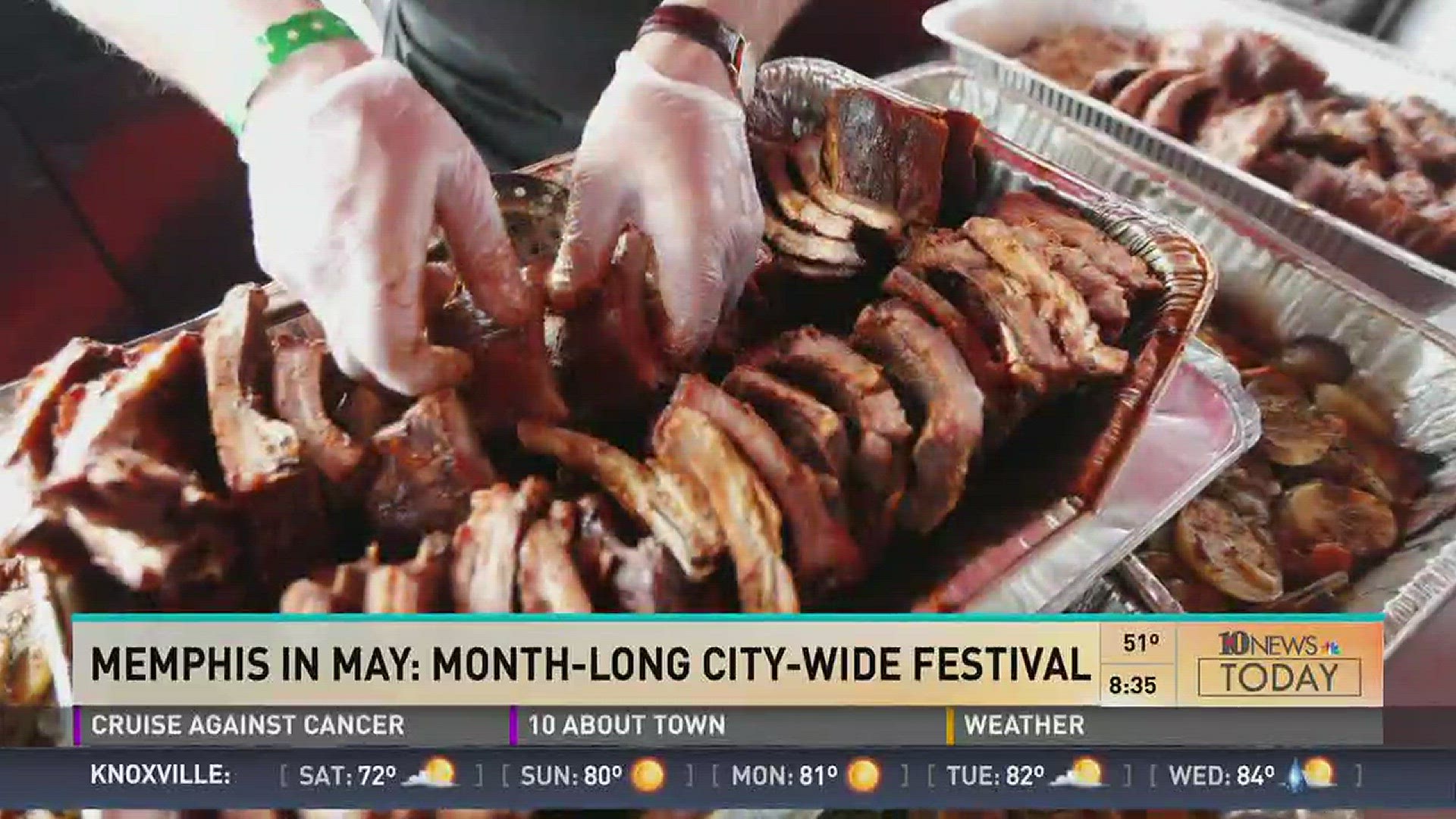 Dave Jones takes us to Memphis for the month of May. Festivals celebrating music and bbq included.
