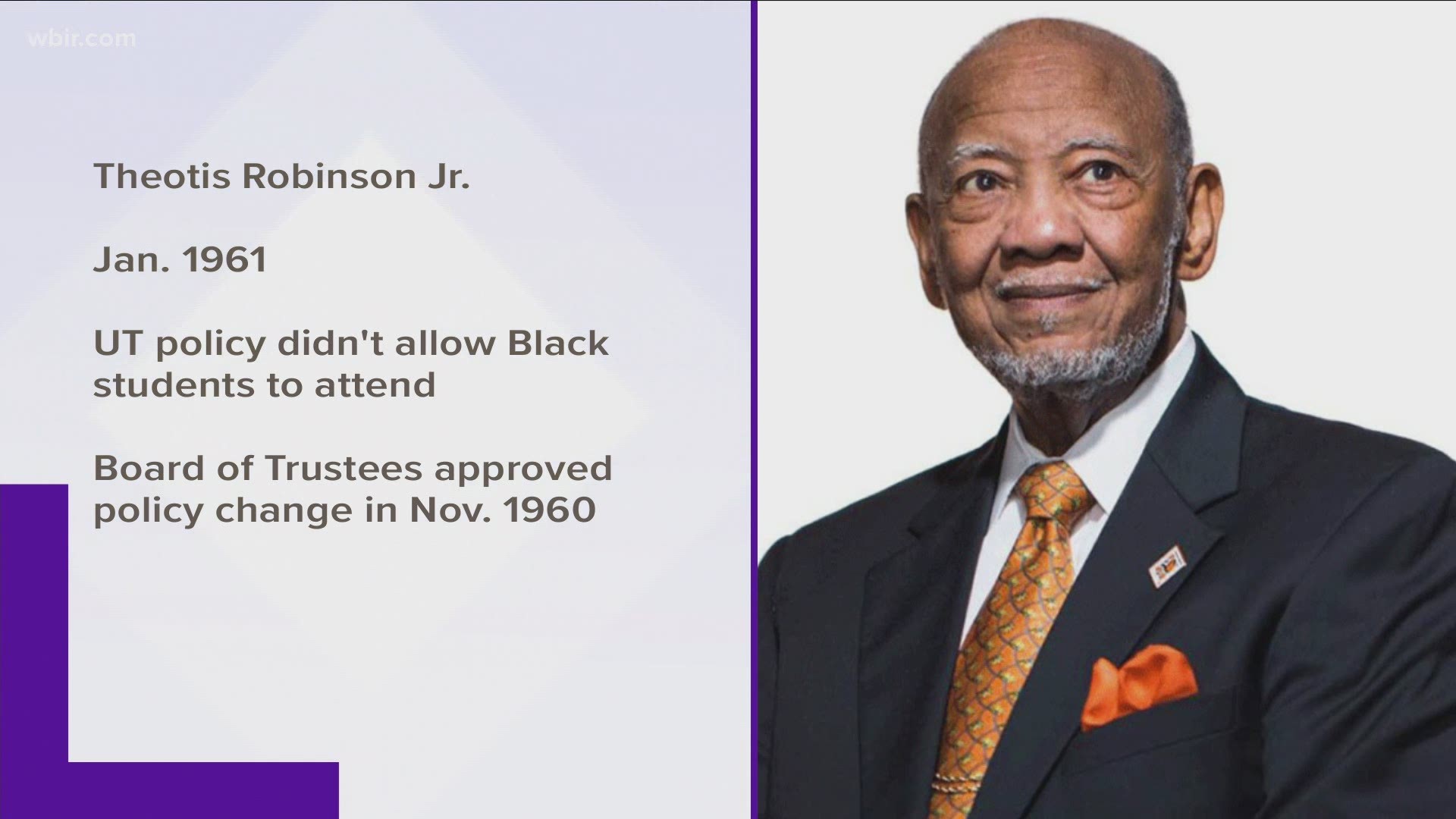UT students are also remembering other influential Black figures, like trailblazer Theotis Robinson Jr.