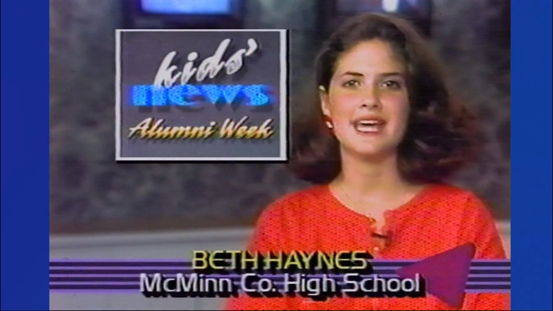 Before she was WBIR anchor Beth Haynes, she was WBIR junior anchor Beth Haynes! See how she got her start in television news.
