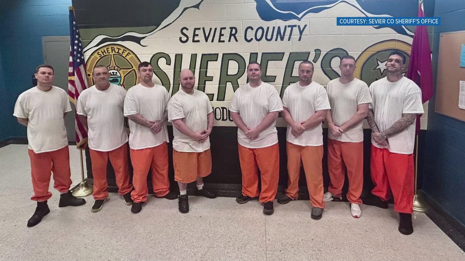 Eight Sevier County inmates are now graduates of a University of Tennessee training course.