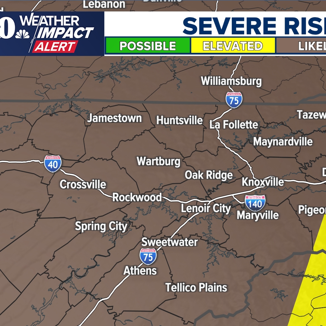 East Tennessee braces for severe storms Tuesday | wbir.com