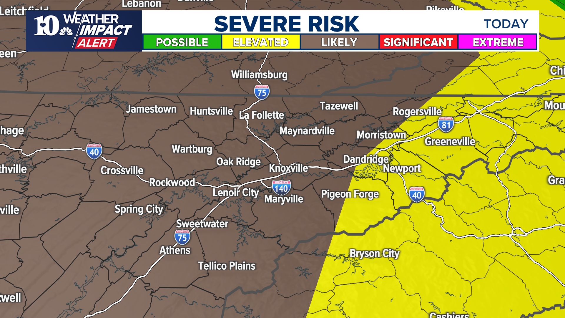 East Tennessee braces for severe storms Tuesday | wbir.com
