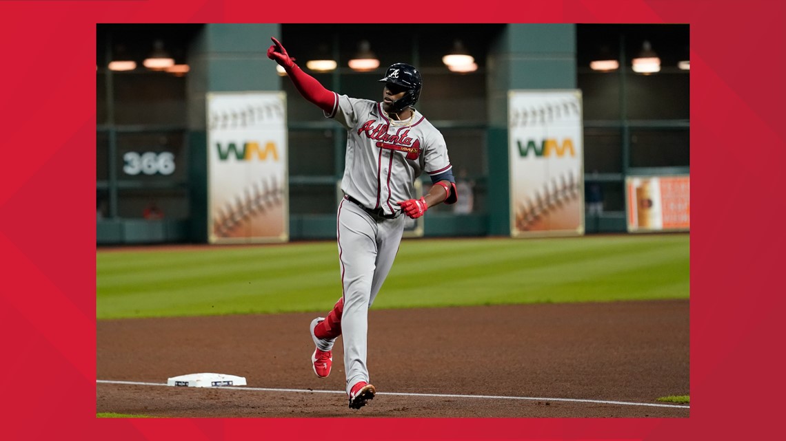 Atlanta Braves honor World Series MVP Jorge Soler, now with