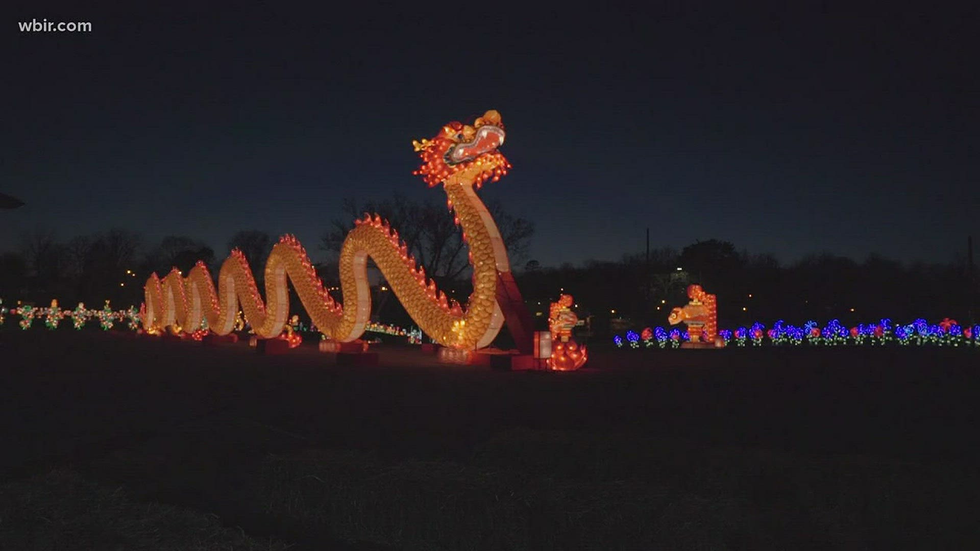 The event will feature elaborate Chinese lantern displays.
