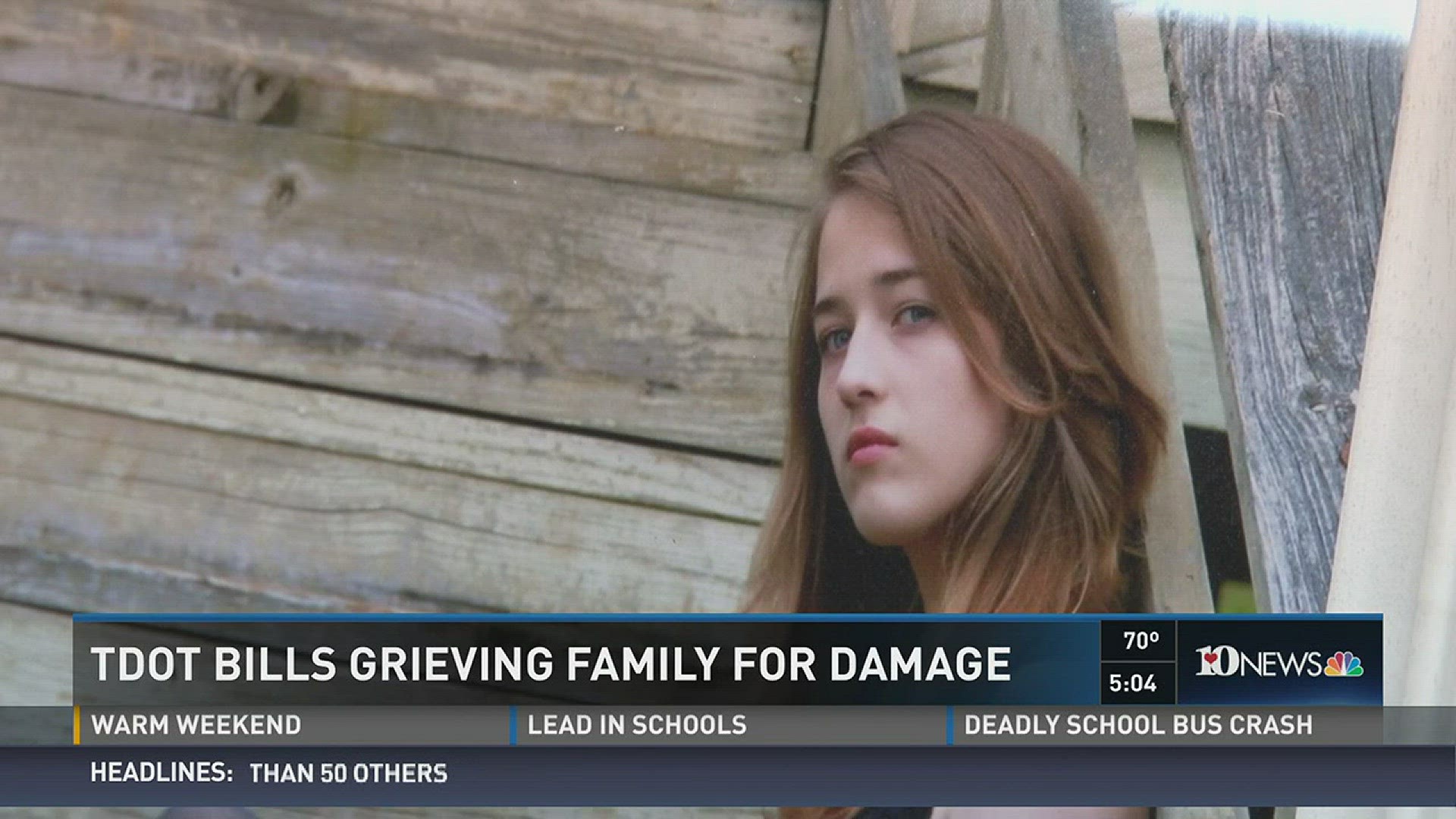 After the death of 17-year-old Hannah Eimers, her grieving family got a surprise in the mail. A bill for damage to the guardrail that the Lenoir City teen crashed into during the fatal wreck. (3/24/17 5PM)
