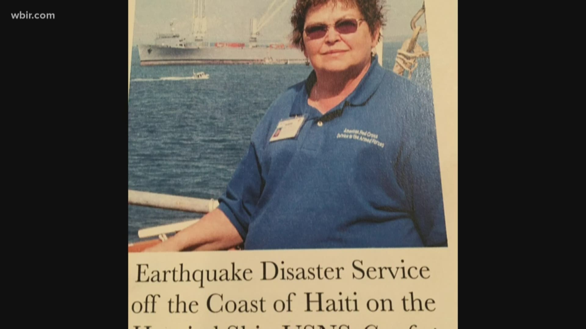 Hear from a veteran nurse in East Tennessee who spent three weeks aboard the comfort a decade ago following a 7 point-O earthquake in Haiti.