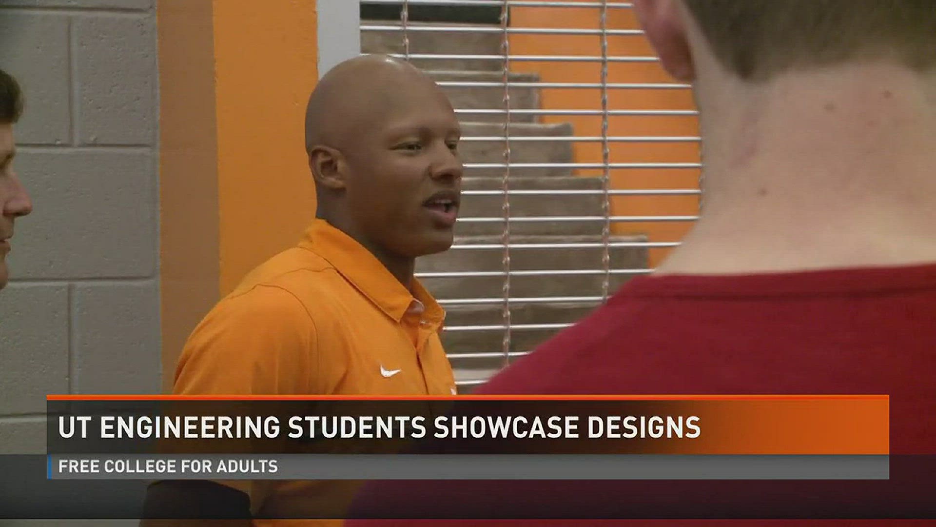 The University of Tennessee's Senior Engineering showcase included one engineer that's very familiar to Vol fans.