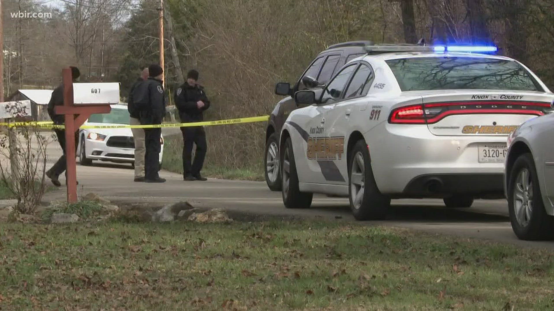 According to the Knox County Sheriff's Office, a neighbor spotted the body in the woods across the street from a house around 10 a.m. Monday.