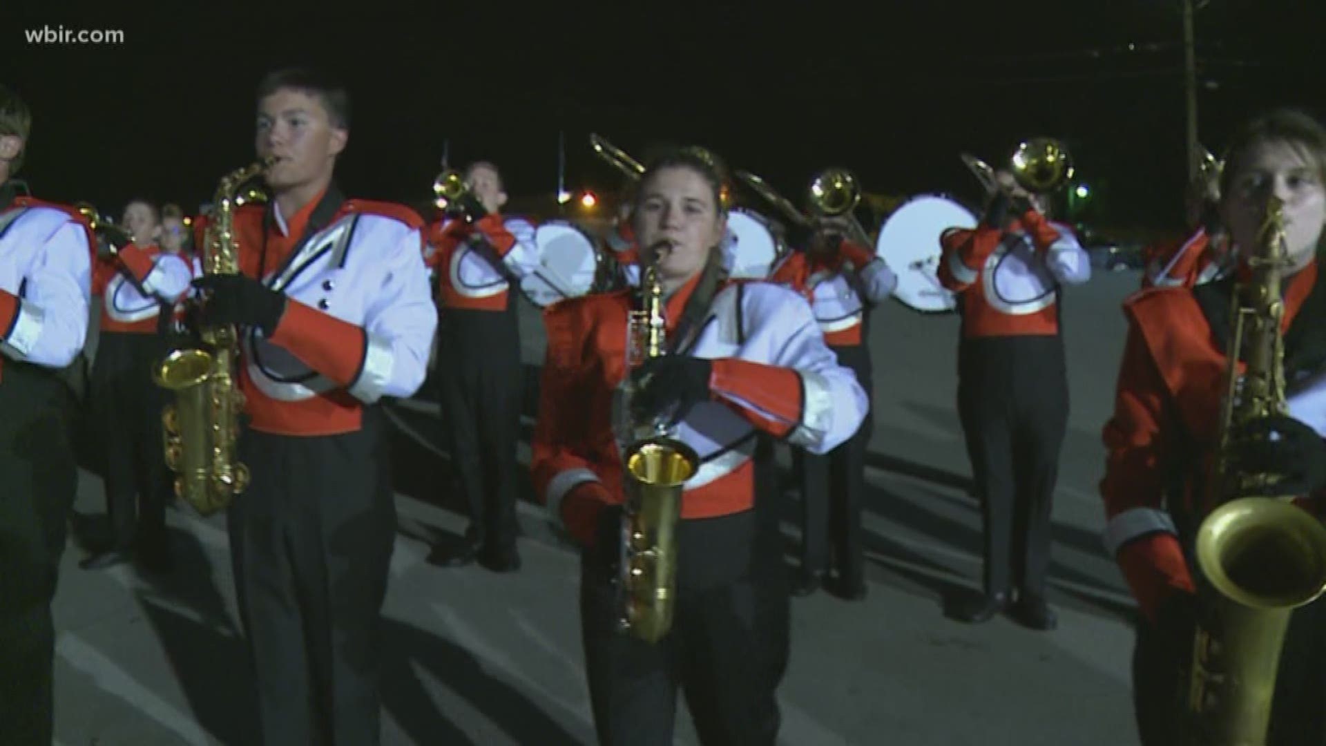 Watch and listen to the sounds of the Clinton High School Band.