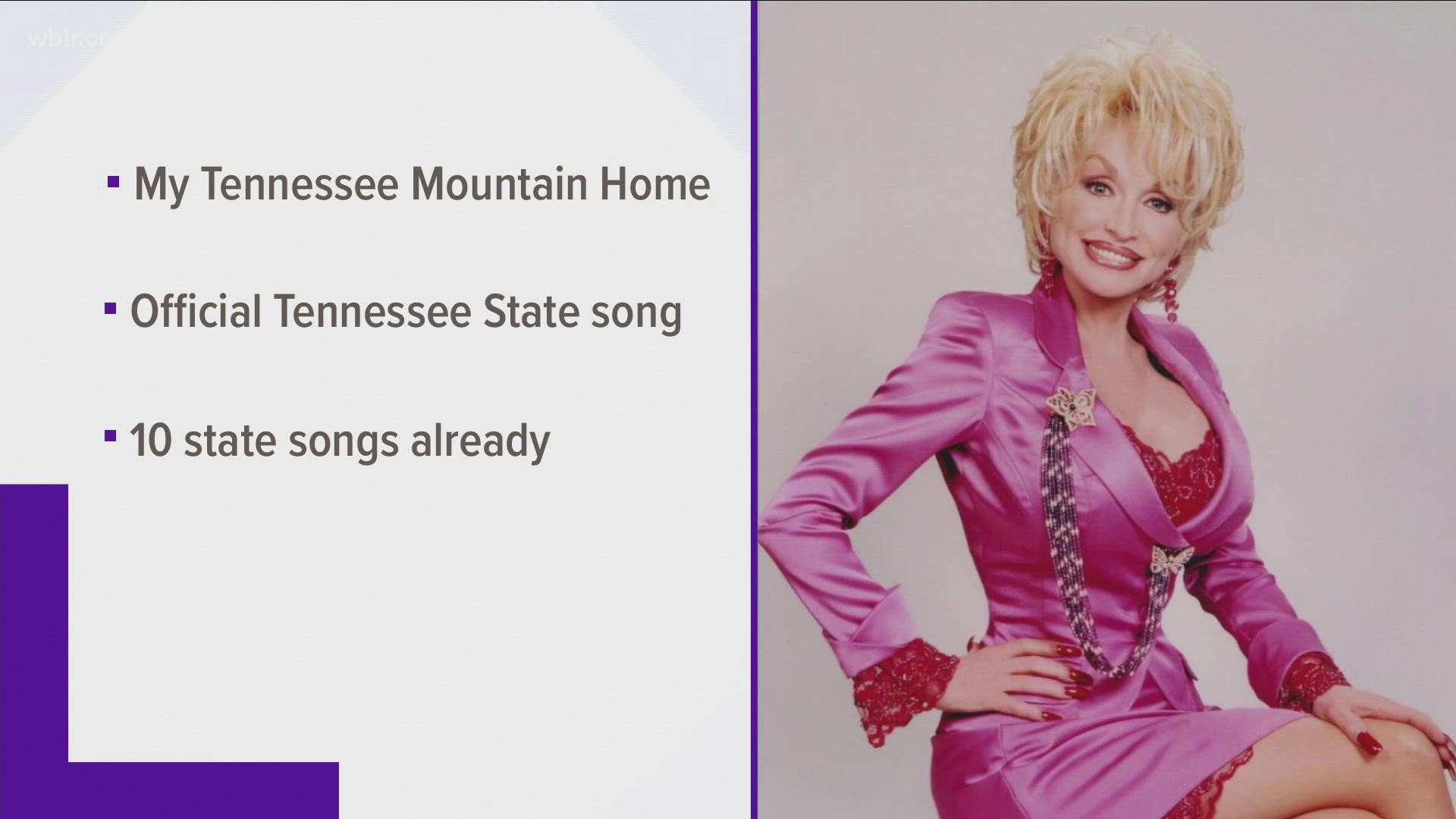 If passed, the song would join 10 other official state songs.