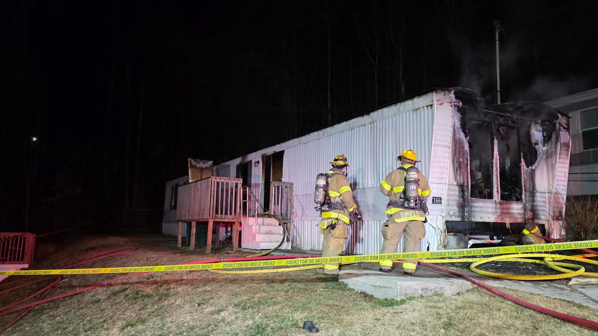 Man found dead after mobile home fire in Powell; KCSO investigating ...