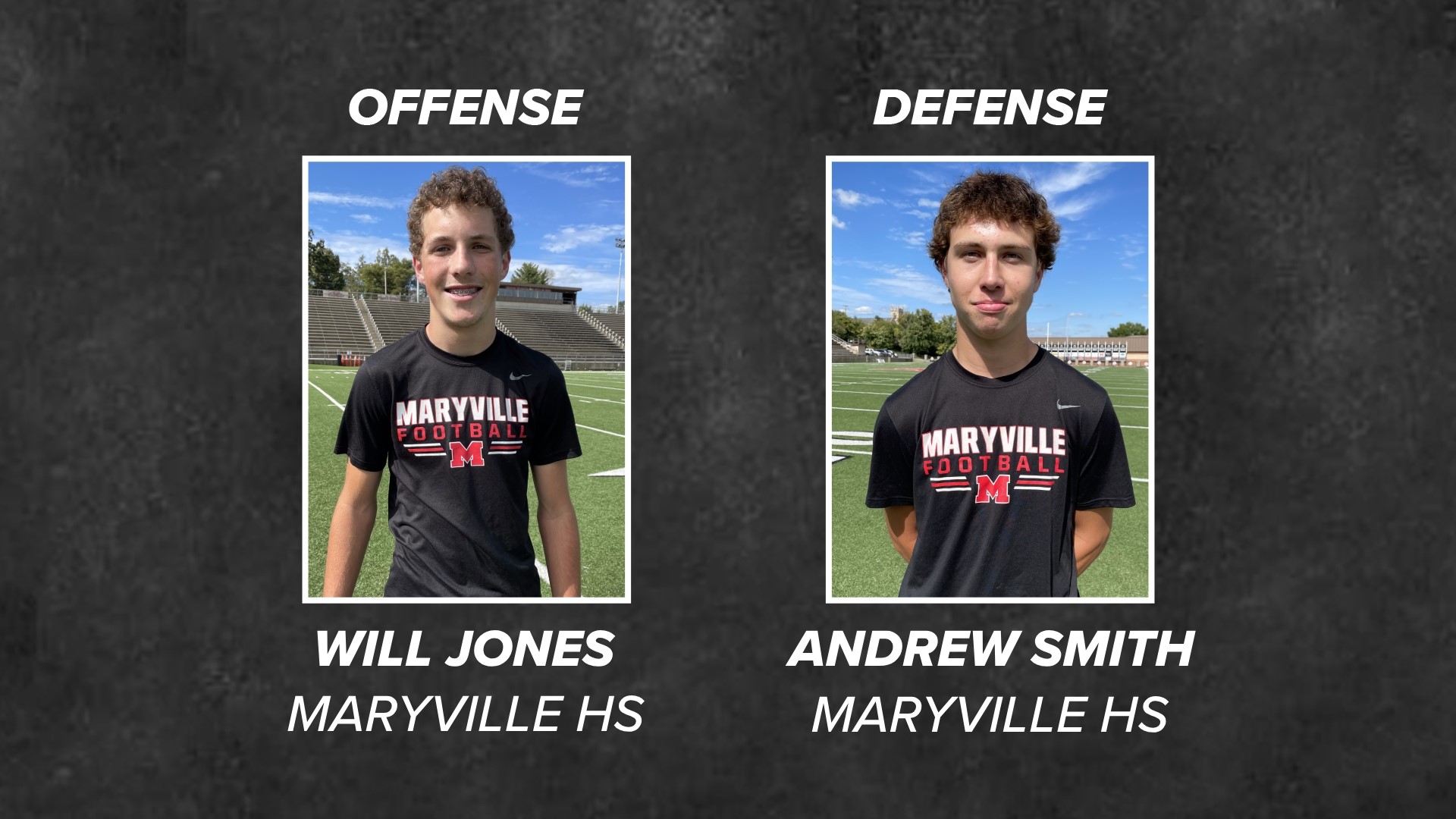 Maryville football sweeps the week with freshman QB Will Jones and sophomore DB Andrew Smith in the spotlight.