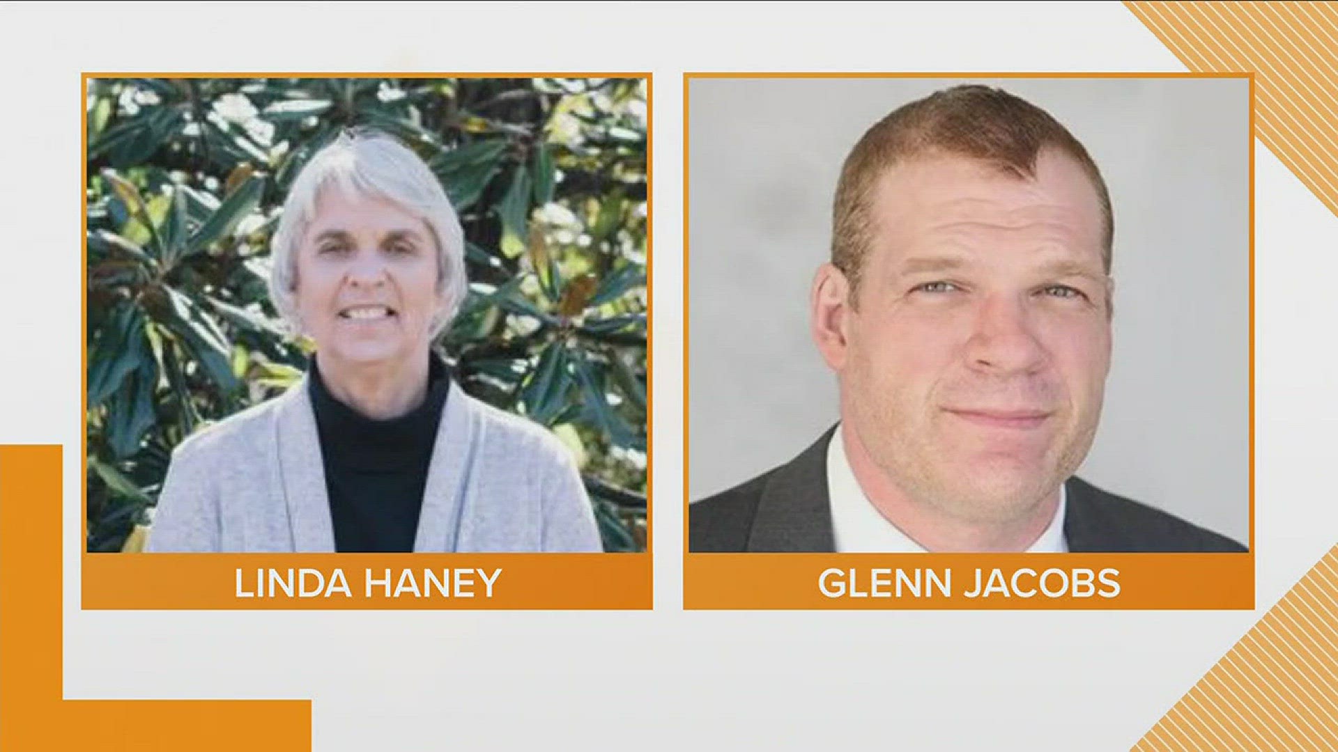 Tonight--two candidates for Mayor will participate in a forum to help you get to know them. Democratic Candidate Linda Haney and Republican candidate Glenn Jacobs will both participate. 
	The forum is at Pellissippi State's Magnolia Avenue campus tonight