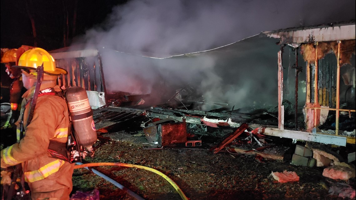 Rural Metro Fire responds to fire at Corryton mobile home used as ...