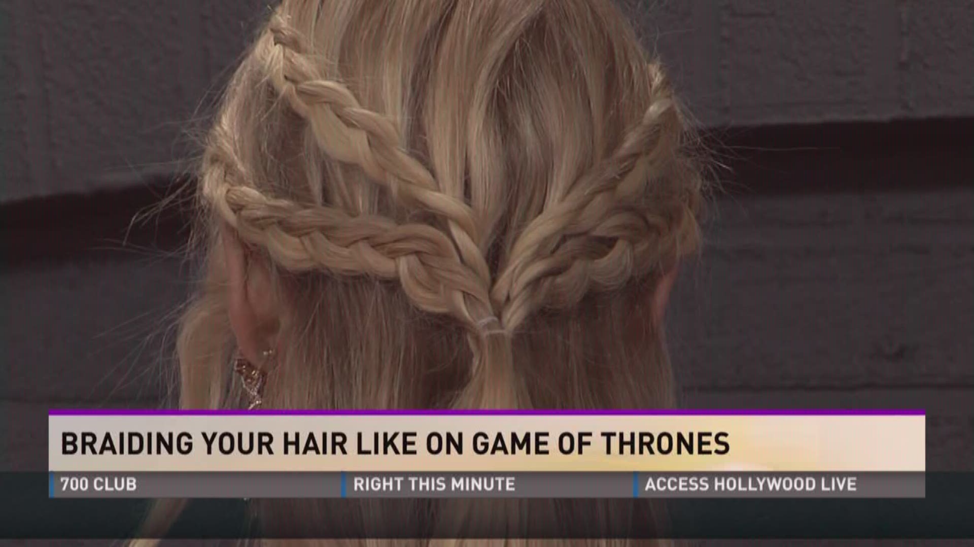 Braiding Your Hair Like on Game of Thrones pt. 2