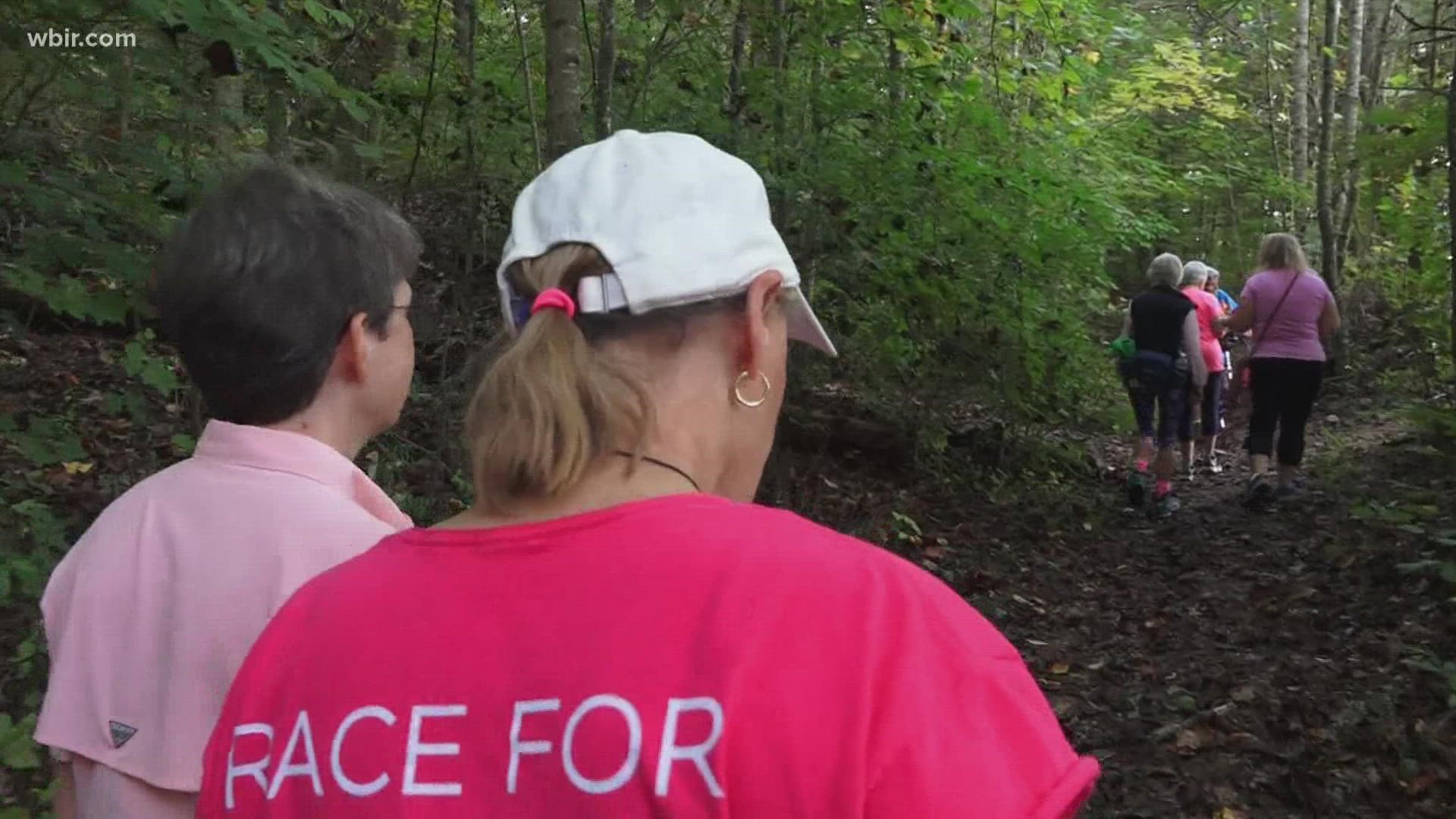 Dolphin Riggs started Hiking for Healing in 2018. Since then, she's taken to the trails to lift up breast cancer fighters and survivors on their journeys.