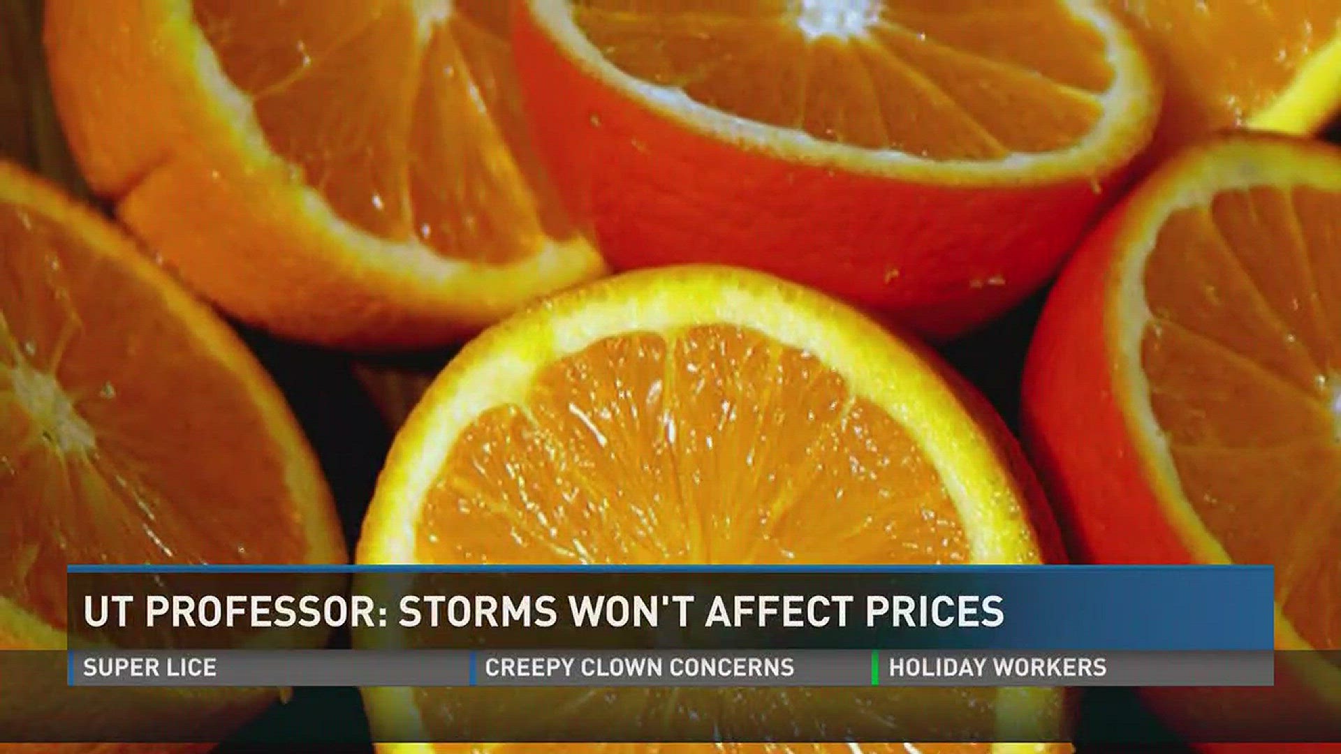 Sept. 13, 2017: Hurricanes Irma and Harvey have also sent prices climbing on products like beef and citrus fruit, but a UT professor said there likely won't be a drastic impact on grocery prices.