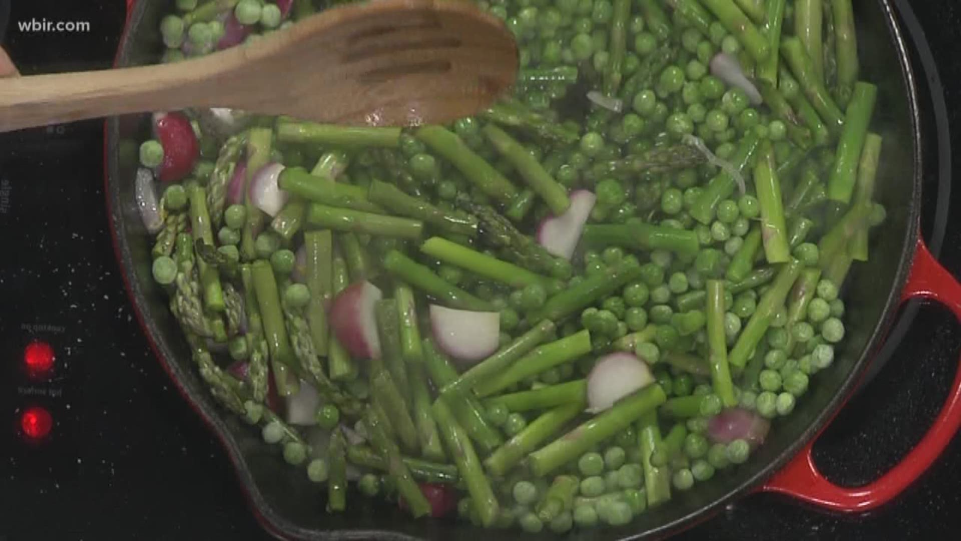 Camille Watson shows us how to prepare and cook spring vegetables perfect for Sunday or Easter dinner.