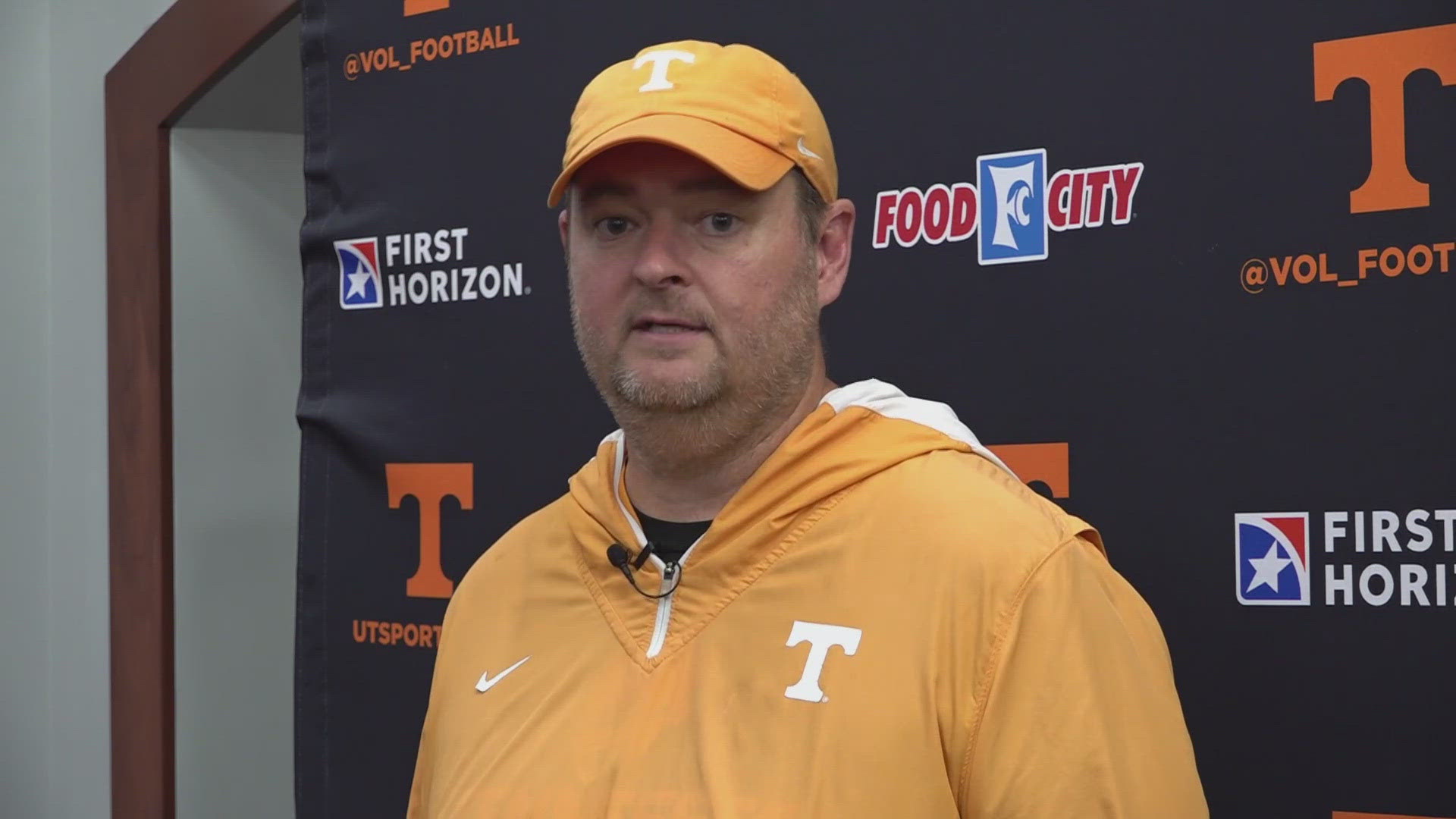 The scrimmage was closed to the media, but Coach Josh Heupel spoke afterward.